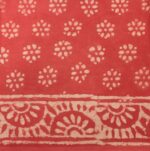 Mulmul Cotton Saree In BrownishPink With Mango Motifs