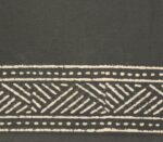 Gray Peacock Print Mulmul Cotton Saree
