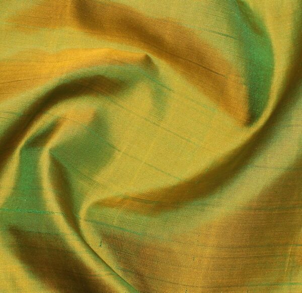 Lime Green Soft Silk Saree with Checks