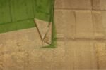 Light Green Soft Silk Saree Zari Floral