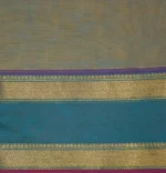 Narayanpet Saree In Dual Shade With Ganga Jamuna Patterns