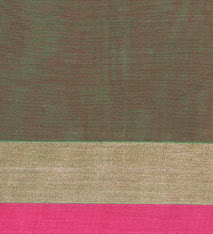 Pure Kovai Cotton Saree In Green Dual Shade With Checks