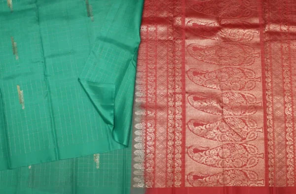 Soft Silk Saree In Teal Blue Shade With Borderless