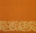 Soft Silk Saree In Redwood With Ikkat Designs