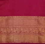 Soft Silk Saree In Yellowish Orange With Thilagam Motifs