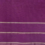Pure Silk Cotton Saree In Vibrant Purple With Thilagam Motifs