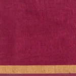 Pure Silk Cotton Saree In Sunset Orange With Small Motifs