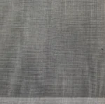 Ash Grey In Kovai Cotton Saree With Peacock Motifs