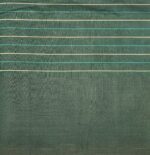 Teal Green Kovai Cotton Saree In Thilagam Motif