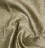 Pure Chanderi Silk In Pista Green With Floral Design