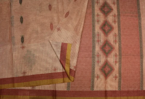 Pure Kovai Cotton Saree In Pink Shade