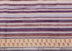 Deep Plum Pure Chanderi Saree With Zari Border