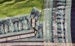 Pure Moss Green Chanderi Cotton Saree