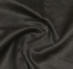 Pure Black Chanderi Cotton Saree