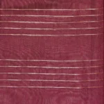 Deep Maroon Semi Tussar Saree