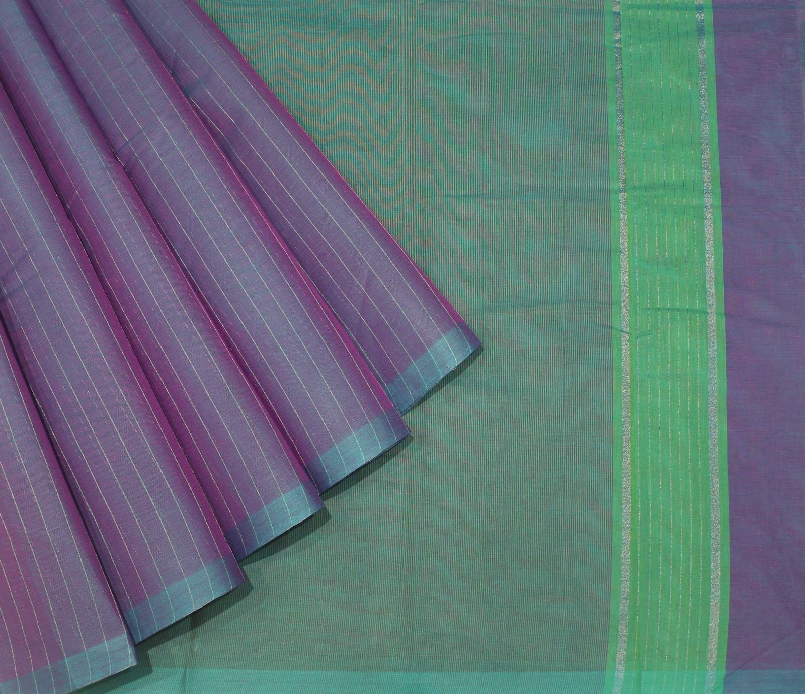 Dual Purple Kovai Cotton Saree