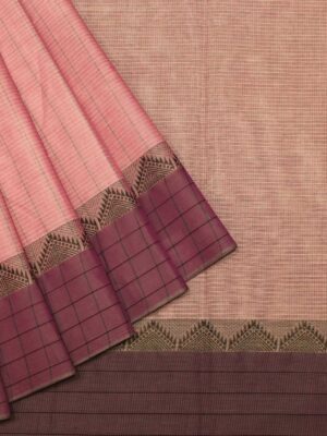 Light Pink Kovai Cotton Saree