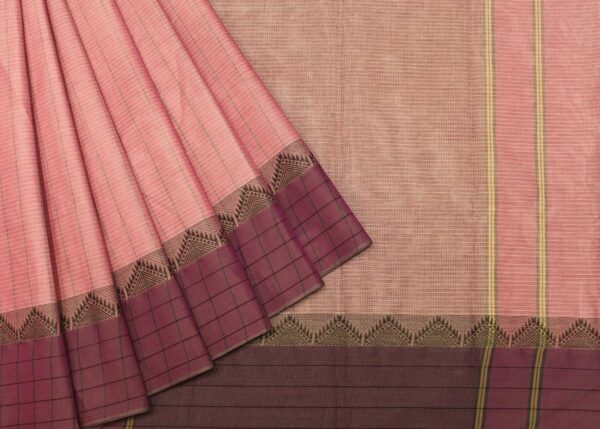 Light Pink Kovai Cotton Saree