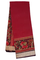 Pure Chanderi Cotton Vairaoosi Check Saree