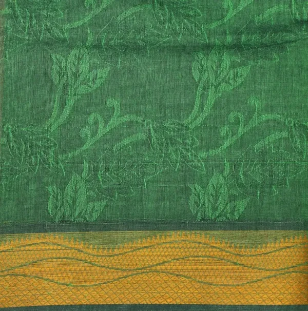Deep Maroon Pure Embossed Cotton Saree