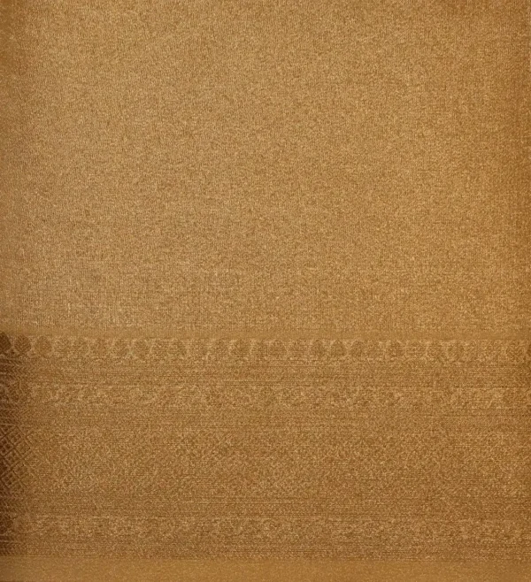 Semi Tussar Saree In Golden Beige