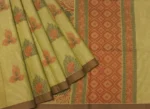 Light Green Pure Kovai Cotton Saree