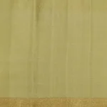 Pure Handloom Soft Silk Saree In Olive Green With Floral