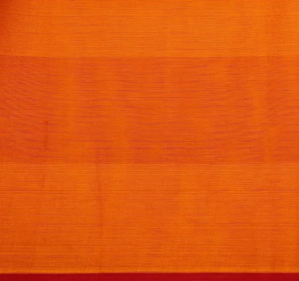 Vibrant Orange Handloom Kovai Cotton Saree