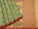 Pear Green Handloom Kovai Cotton Saree