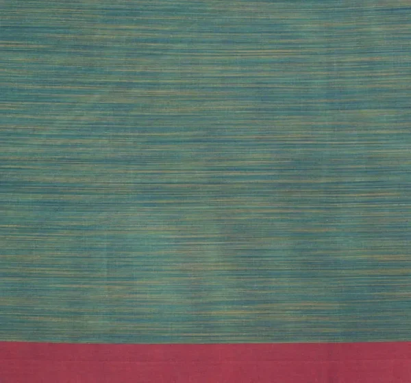 Teal Blue Shade Handloom Kovai Cotton Saree