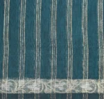 Semi Tussar Saree In Teal Blue