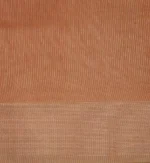 Peach Orange Semi Chanderi Saree with Thread Embroidery