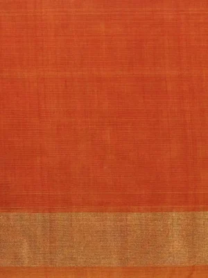 Pochampally silk cotton saree in gray and white with Blouse