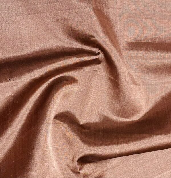 Handloom Pure Soft Silk Saree In Black With Contrast Border