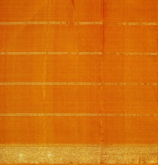 Red Soft Silk Saree with Checks