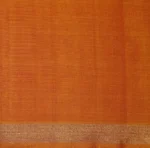 Pure Handloom Soft Silk Saree In Red Brown
