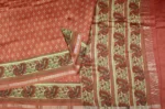 Dusty Rose Chanderi Cotton Saree