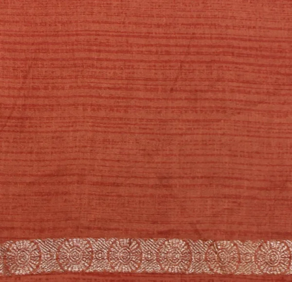 Dusty Rose Chanderi Cotton Saree