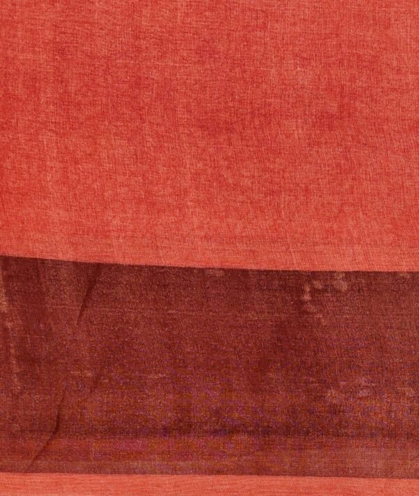 Pure Tussar Silk Saree with Geometric Patterns & Zari