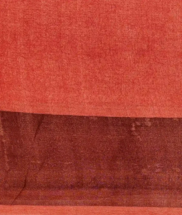 Pure Tussar Silk Saree with Geometric Patterns & Zari