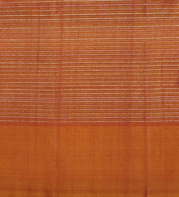 Handloom Red Pure Soft Silk Saree with Vairaoosi Patterns