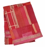 Pure Pink Chanderi Cotton Saree