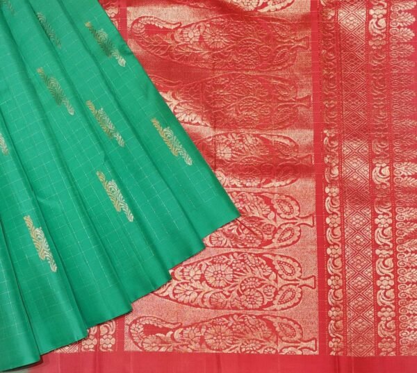 Soft Silk Saree In Teal Blue Shade With Borderless