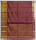 Dark Wine Shades Kanchivaram Saree