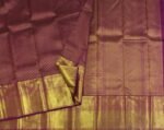 Dark Wine Shades Kanchivaram Saree
