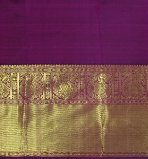 Dark Wine Shades Kanchivaram Saree