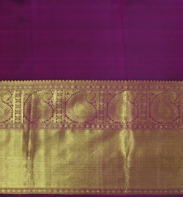 Dark Wine Shades Kanchivaram Saree