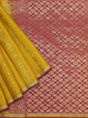 Pavithram Soft Silk Saree Yellow