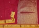 Dark Rani Pink Kanchi Chettinad Cotton Saree