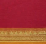 Dark Rani Pink Kanchi Chettinad Cotton Saree